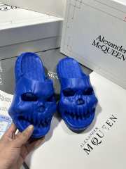 Alexander Mcqueen slide in dark blue - 5