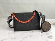 Louis Vuitton Trio Pouch M59681 Black Bag 25x17x1.5cm - 6