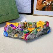 Gucci 609319 Flora print silk headband  - 4