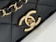 Chanel top handle flap bag AS4544 in black 18x25x8cm - 5