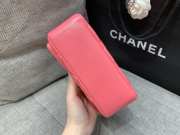 Chanel top handle flap bag AS4543 in pink 14x20x7cm - 5