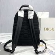 Dior 8 Backpack Black Dior Oblique Jacquard 31x41x15cm - 5