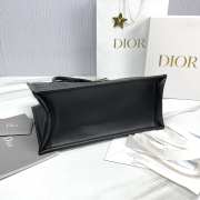 Dior Book Tote Bag Black Macrocannage Calfskin 36.5x28x17.5cm - 4