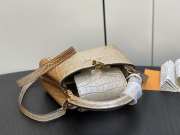 Louis Vuitton M48865 Capucines golden crocodile pattern bag 21x14x8cm - 2