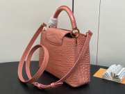 Louis Vuitton N95003 Capucines Bag with Gold Hardware Pink Tourmaline 27x18x9cm - 2