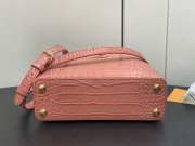 Louis Vuitton N95003 Capucines Bag with Gold Hardware Pink Tourmaline 27x18x9cm - 4