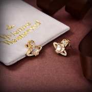 Vivienne Westwood White Gold Earrings  - 5