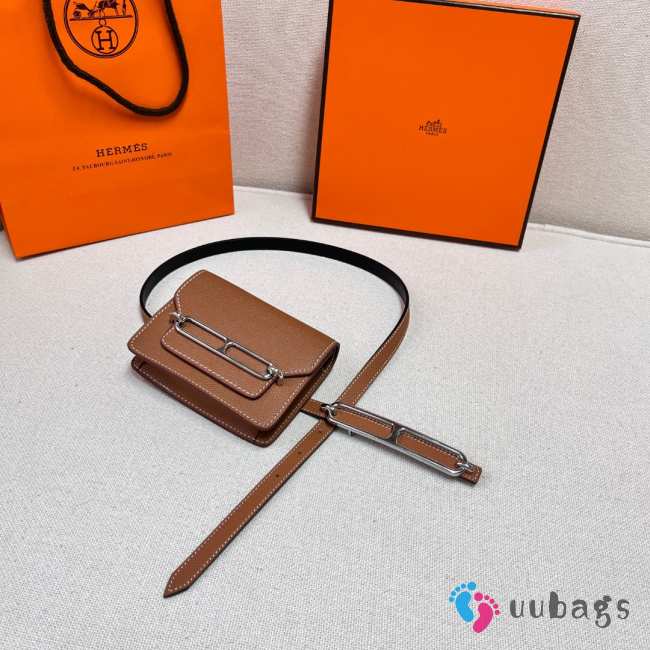 Hermes belt bag in brown - 1