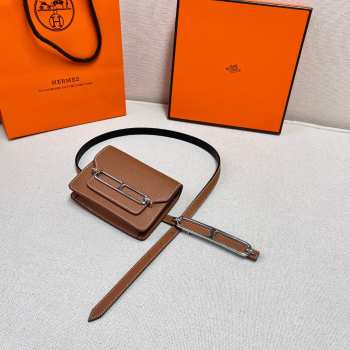 Hermes belt bag in brown