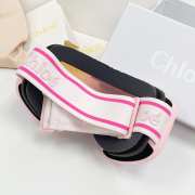 Chloe Cassidy Ski Goggle In Pink & Ivory - 2