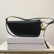 Burberry Mini Shield Sling Bag In Black 32×7×17cm - 1