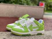 Off-White Out Of Office Sartorial Stitching Low Trainers White Green  - 1