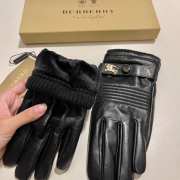 Burberry black glove - 5