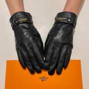 Hermes black glove 01 - 1