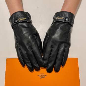 Hermes black glove 01