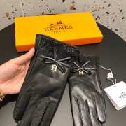 Hermes black glove 02 - 6