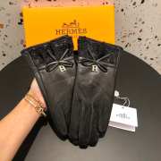 Hermes black glove 02 - 2