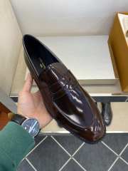 Louis Vuitton Men's Flex Loafers In Brown Glossy Leather - 5