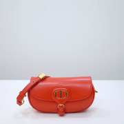 Dior Bobby East-West Bag Sand-Colored Box Calfskin In Orange 22x13x5cm - 1