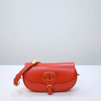 Dior Bobby East-West Bag Sand-Colored Box Calfskin In Orange 22x13x5cm