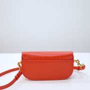 Dior Bobby East-West Bag Sand-Colored Box Calfskin In Orange 22x13x5cm - 5