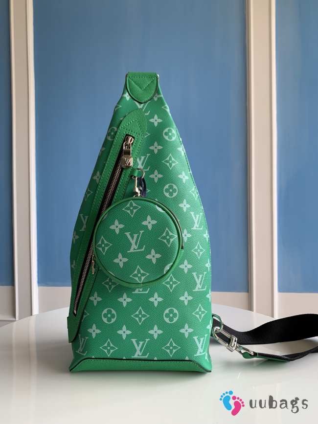 Louis Vuitton M30936 Duo Slingbag In Green 20x42x6cm - 1