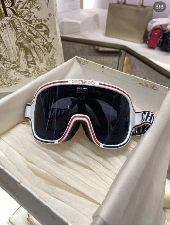 DiorAlps M1I White Ski Goggles