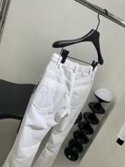 Balenciaga Skiwear - 3B Sports Icon 5-Pocket Ski Pants In White - 5