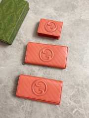 Gucci Blondie Continental Wallet In Orange 19x10x3.5cm - 2