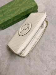 Gucci Blondie Continental Wallet In White 19x10x3.5cm - 3