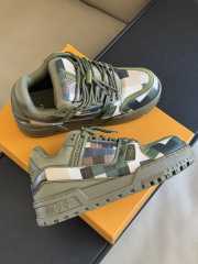 Louis Vuitton Maxi Trainers Sneaker 'Khaki Green' - 4