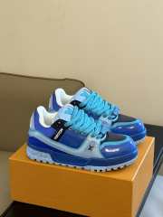 Louis Vuitton Trainer Maxi Sneaker Blue 02 - 1