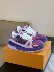 Louis Vuitton Trainer Maxi Sneaker Purple - 1