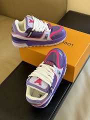 Louis Vuitton Trainer Maxi Sneaker Purple - 3