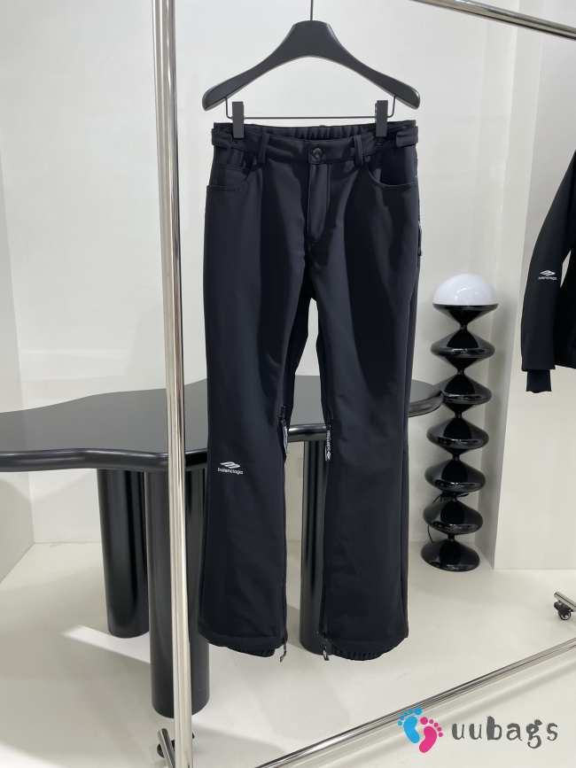 Balenciaga Skiwear - 3B Sports Icon 5-Pocket Ski Pants In Black - 1