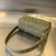 Bottega Veneta Brick Cassette 729251 In Mud 24x9.5x9.5cm - 5