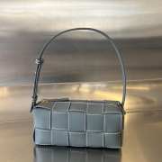 Bottega Veneta Brick Cassette 729251 In Agate grey 24x9.5x9.5cm - 1