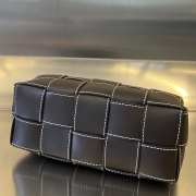 Bottega Veneta Brick Cassette 729251 In Fondant 24x9.5x9.5cm - 5