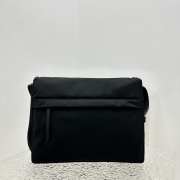 Prada Re-Nylon large padded shoulder black bag 36x14x28cm - 6