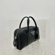 Prada Boston handbag in black 24x5x24cm - 6