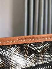 Goyard Boheme Hobo Bag In Black & Tan 42x27x15cm - 5