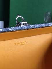 Goyard Minaudière trunk bag in grey 17x11.5x5.5cm - 3