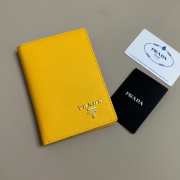 Prada passport in yellow 10x14cm - 1