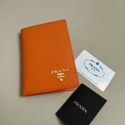 Prada passport in orange 10x14cm - 1