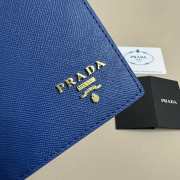 Prada passport in blue 10x14cm - 4