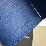 Prada passport in blue 10x14cm - 3