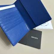 Prada passport in blue 10x14cm - 2