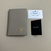 Prada passport in grey 10x14cm - 1