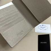 Prada passport in grey 10x14cm - 3