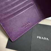 Prada passport in purple 01 10x14cm - 4